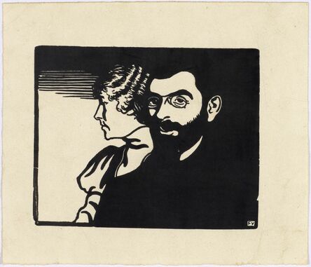 Félix Vallotton, ‘Mogens Ballin et sa femme’, 1898