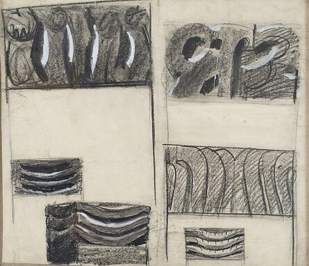 Mario Sironi, ‘Composizione con fregi architettonici’, 1941 circa