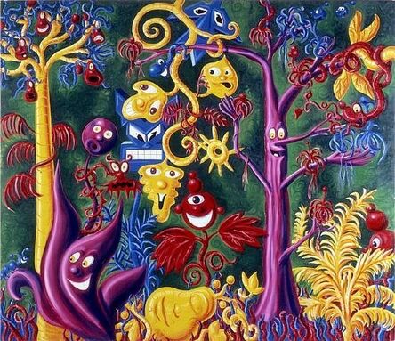 Kenny Scharf, ‘Juicy Jungle’, 1988