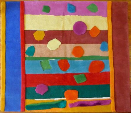 Esteban Vicente, ‘HOLIDAY Pile Tapestry Rug Esteben Vicente By Edward Fields’, 20th Century