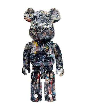 Jackson Pollock Studio V2 Be@rbrick 1000%
