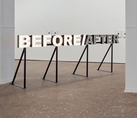 Peter Liversidge, ‘BEFORE/AFTER’, 2012