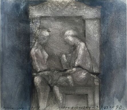 Jim Dine, ‘Glyptotek Drawing’, 1987