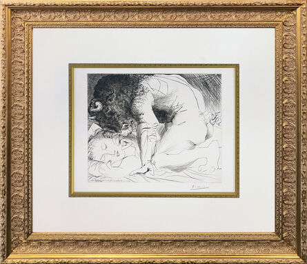 Pablo Picasso, ‘MINOTAURE CARESSANT UNE DORMEUSE (BLOCH 201)’, 1933