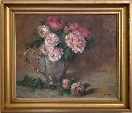 Ann M Lawtey, ‘Peonies and Roses’, 2017