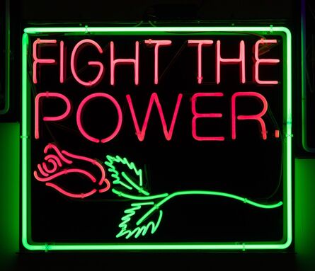 Patrick Martinez, ‘Fight the Power (Chuck D)’, 2018