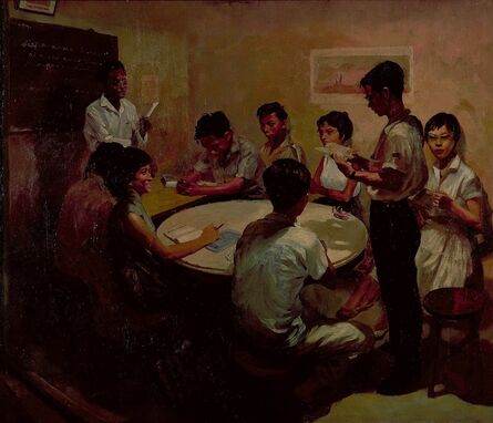 Chua Mia Tee, ‘National Language Class’, 1959