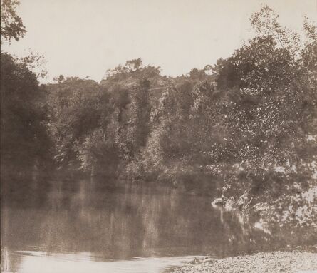 Charles Nègre, ‘Le Muy, plan d'eau dans la forêt’, 1852/1852