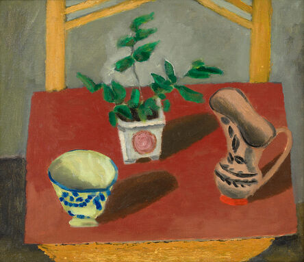 Max Weber, ‘Chinese Planter with Green Leaves’, c. 1907