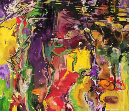 David Alexander, ‘Coloured Slip, Deepening’, 2015