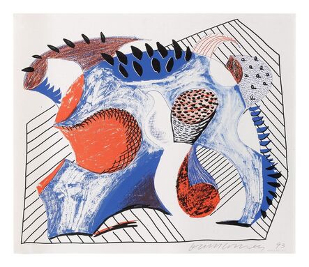 David Hockney, ‘Untitled (for Joel Wachs)’, 1993