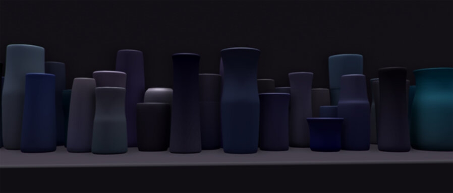 Still Life (Morandi's Infinite Shelf)