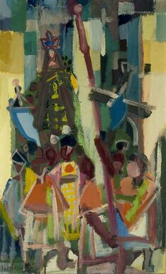 Eduard Bargheer, ‘Processione (Venerdi Santo)’, 1953-1954