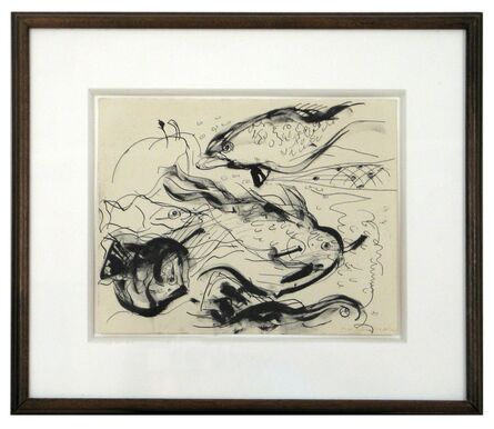 Malcolm Morley, ‘Untitled, Fish’, ca. 1990