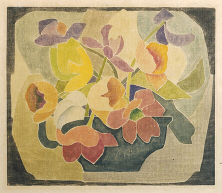 Blanche Lazzell, ‘The Red Tulips’, 1931