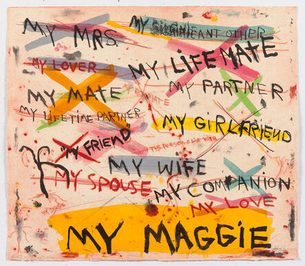 Joan Snyder, ‘My Maggie’, 2000