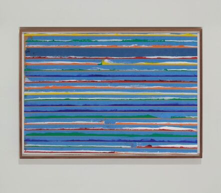 Francisco Ugarte, ‘Blue Landscape 44 x 61 cm No. 4’, 2020