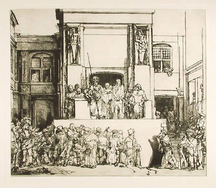 Rembrandt van Rijn, ‘Christ presented to the people’, 1878