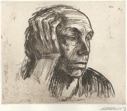 Käthe Kollwitz, ‘Selbstbildnis (Self Portrait)’, 1921
