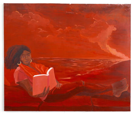 Dominic Chambers, ‘Her Softness in Red (Grace Lynee Haynes)’, 2020