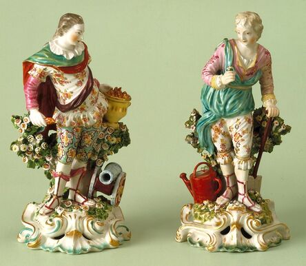 Chelsea Porcelain Factory, ‘Fire and Earth (Originally Titled War and Peace)’, 1765-1769