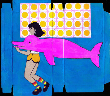 Ni Jui Hung 倪瑞宏, ‘The big pink dolphin’, 2018