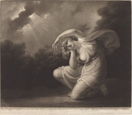 Valentine Green after Maria Cosway, ‘Clytie’, 1785