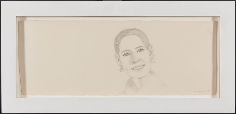 Alex Katz, ‘Ursula’, 1994, Drawing, Collage or other Work on Paper, Pencil on vellum, Van Ham