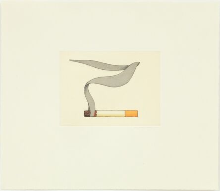 Tom Wesselmann, ‘Smoking Cigarette #1’, 1991