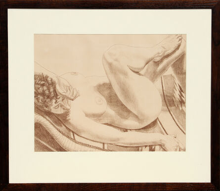 Philip Pearlstein, ‘Nude on Chair’, circa 1970