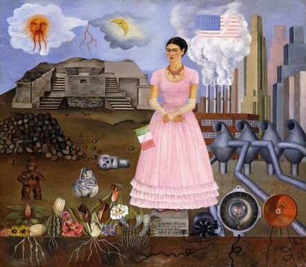 Frida Kahlo, ‘Self-Portrait on the Border Line Between Mexico and the United States’, 1932