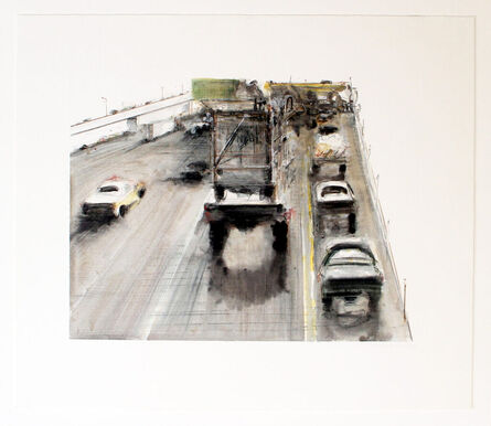 Wayne Thiebaud, ‘Untitled (Cars and Trucks)’, 1991