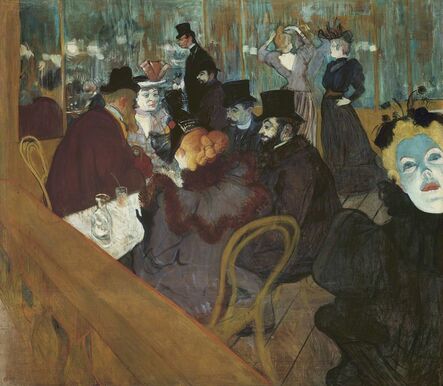 Henri de Toulouse-Lautrec, ‘At the Moulin Rouge’, 1892-1895
