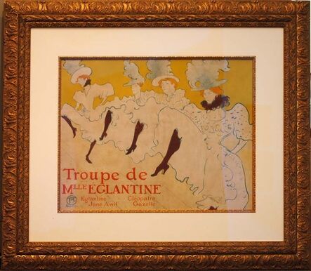Henri de Toulouse-Lautrec, ‘La Troupe de Mademoiselle Eglantine’, ca. 1896