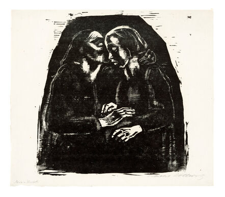 Käthe Kollwitz, ‘Maria und Elisabeth’, 1929