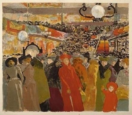 Alexandre Lunois, ‘Le magasin de nouveautés "Au Bon Marché"’, 1902