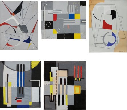 Eduardo Mac Entyre, ‘Five Works: Untitled’, 1956-1957