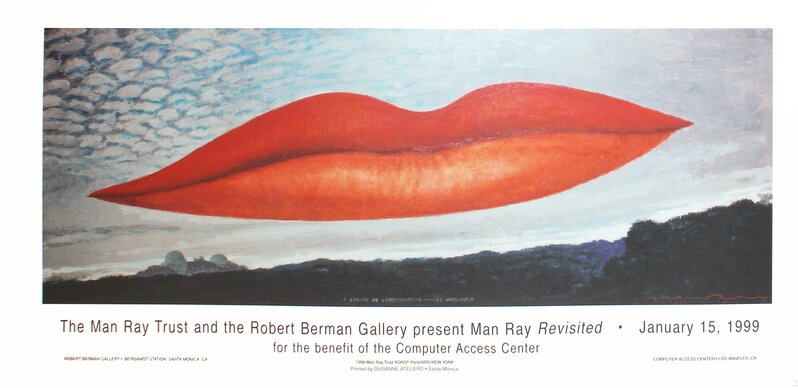 Man Ray, ‘Man Ray Revisited Exhibition Poster’, 1999, Posters, Original poster, Robert Berman Gallery