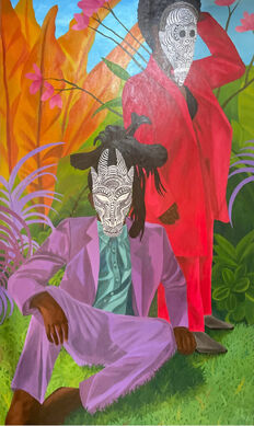 Oscar Korbla Mawuli Awuku, ‘Two In Paradise’, 2023