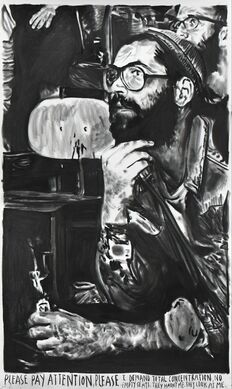 Rinus Van de Velde, ‘Please pay attention, please’, 2015