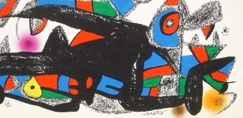 Joan Miró, ‘Miro sculptor, Denmark’, ca. 1975, Print, Original lithograph on Guarro paper, Galerie Hus