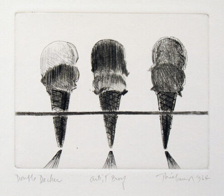 Wayne Thiebaud, ‘Double Deckers, from the series, Delights’, 1964