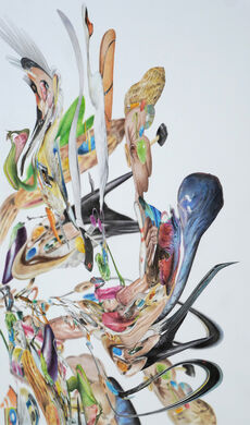 Alfred Steiner, ‘Melee’, 2020