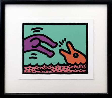 Keith Haring, ‘POP SHOP V (1)’, 1989