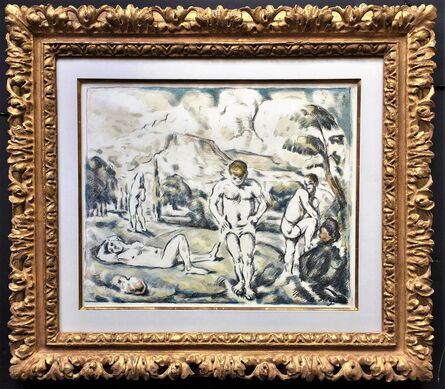 Paul Cézanne, ‘Les Baigneurs (grande planche) ( The Bathers, large plate).’, ca. 1896-98