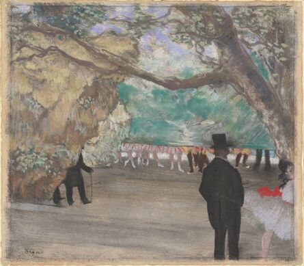 Edgar Degas, ‘The Curtain’, ca. 1880