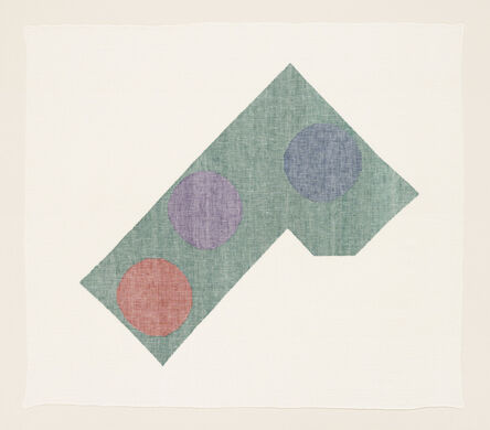Ruth Laskey, ‘Twill Series (Circles 3)’, 2022