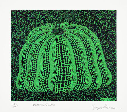 Yayoi Kusama, ‘Pumpkin 2000 (Green) (K. 300)’, 2000