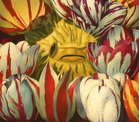 Alan Gerson, ‘Pufferfish and Tulips’, 2016