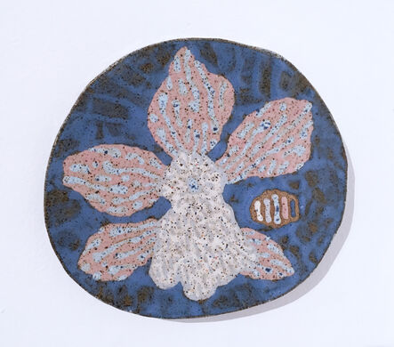 Max Vesuvius Budnick, ‘Orchid Plate Blue’, 2020